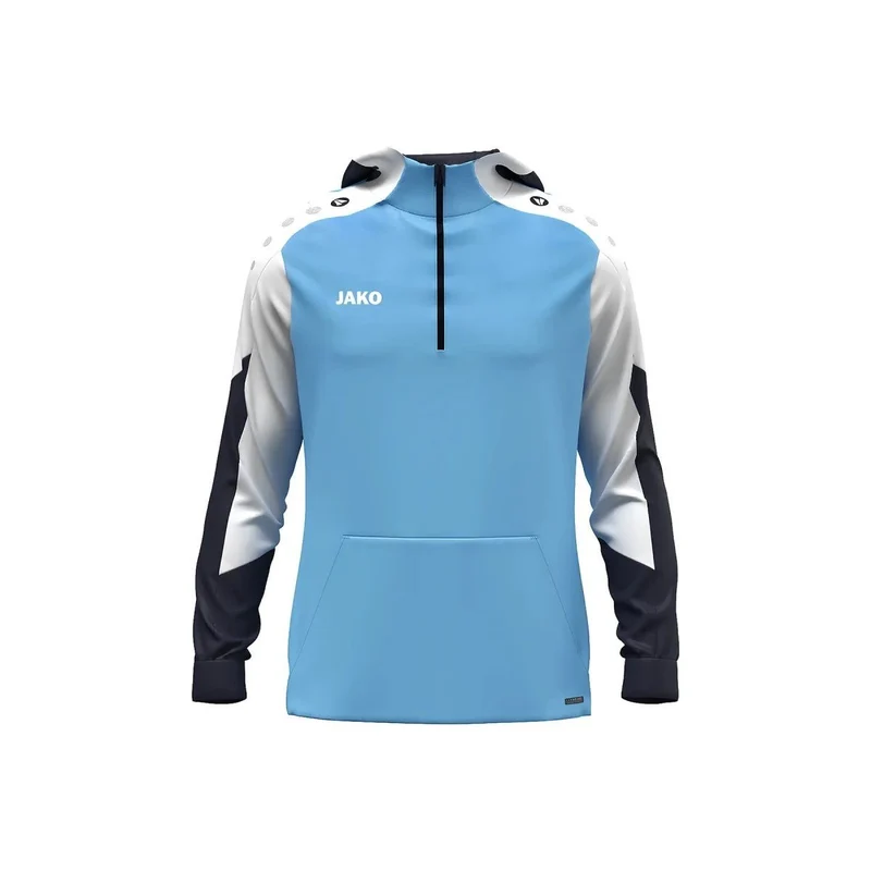 JAKO Zip Hoodie Dynamic - skyblue/weiß/marine