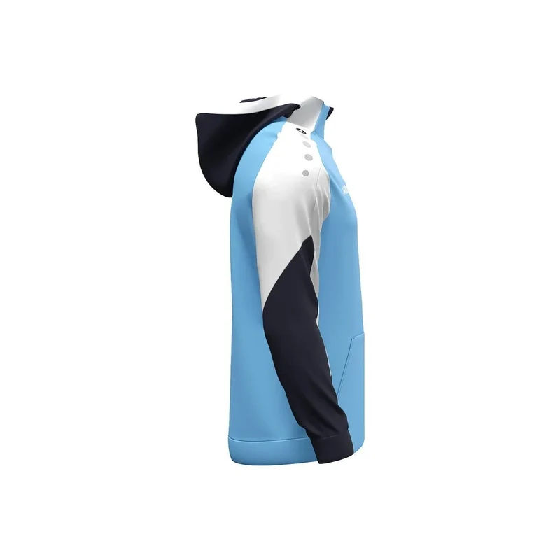 JAKO Zip Hoodie Dynamic - skyblue/weiß/marine