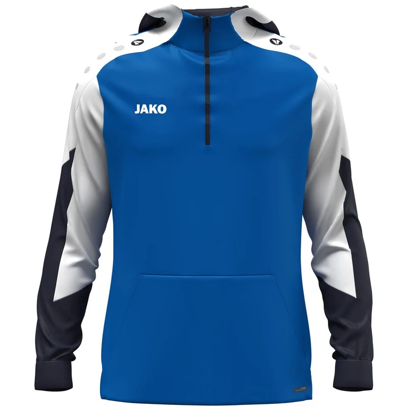 JAKO Zip Hoodie Dynamic - royal/weiß/marine