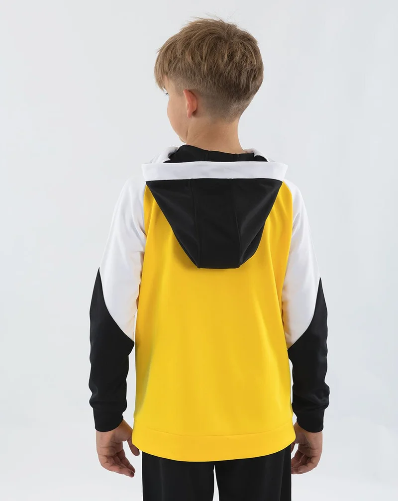 JAKO Zip Hoodie Dynamic - gelb/weiß/schwarz