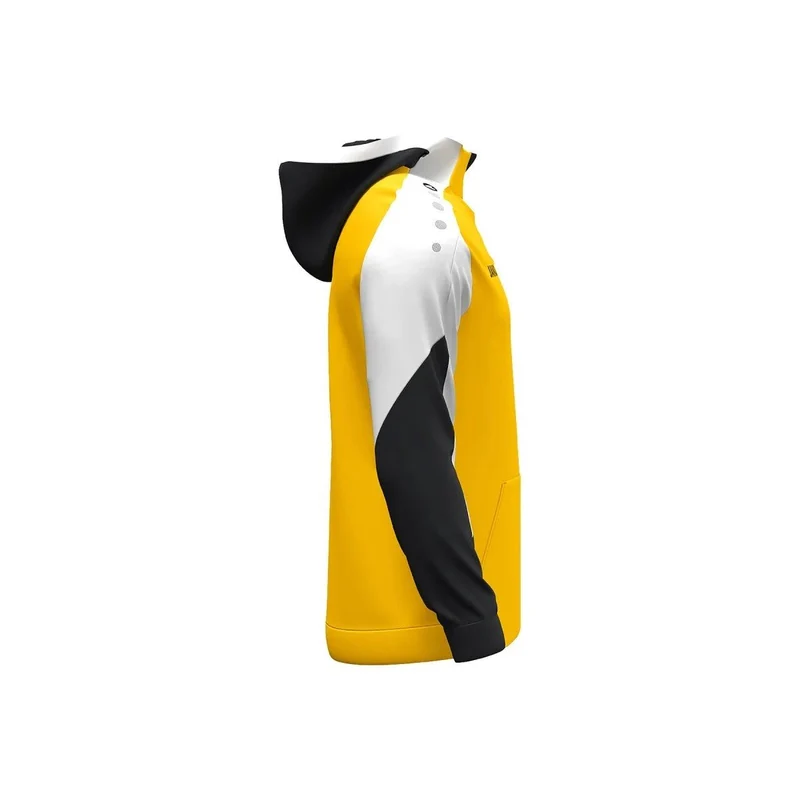 JAKO Zip Hoodie Dynamic - gelb/weiß/schwarz