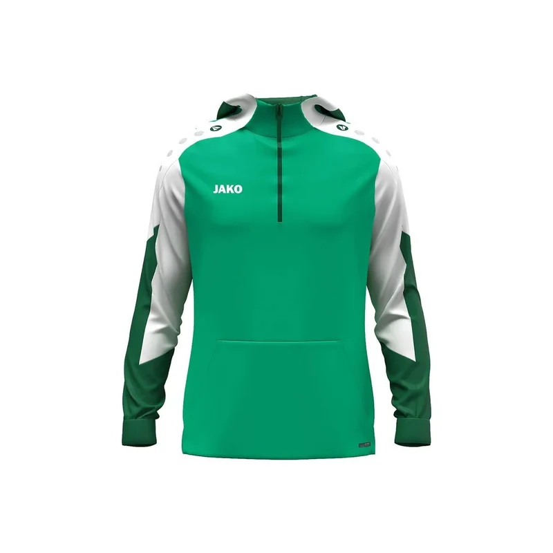 JAKO Zip Hoodie Dynamic - grün/weiß/dunkelgrün