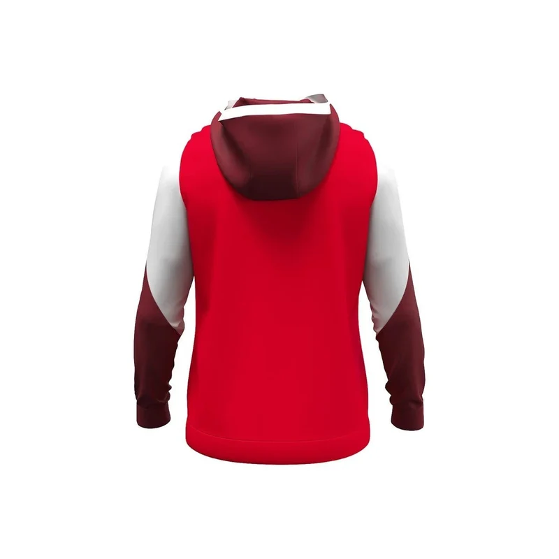 JAKO Zip Hoodie Dynamic - rot/weiß/dunkelrot