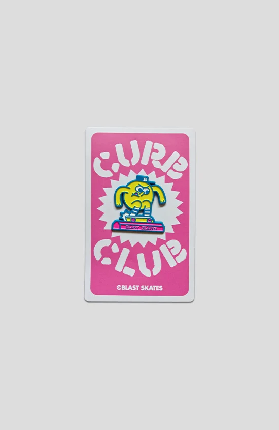 Curb Club Enamel Pin