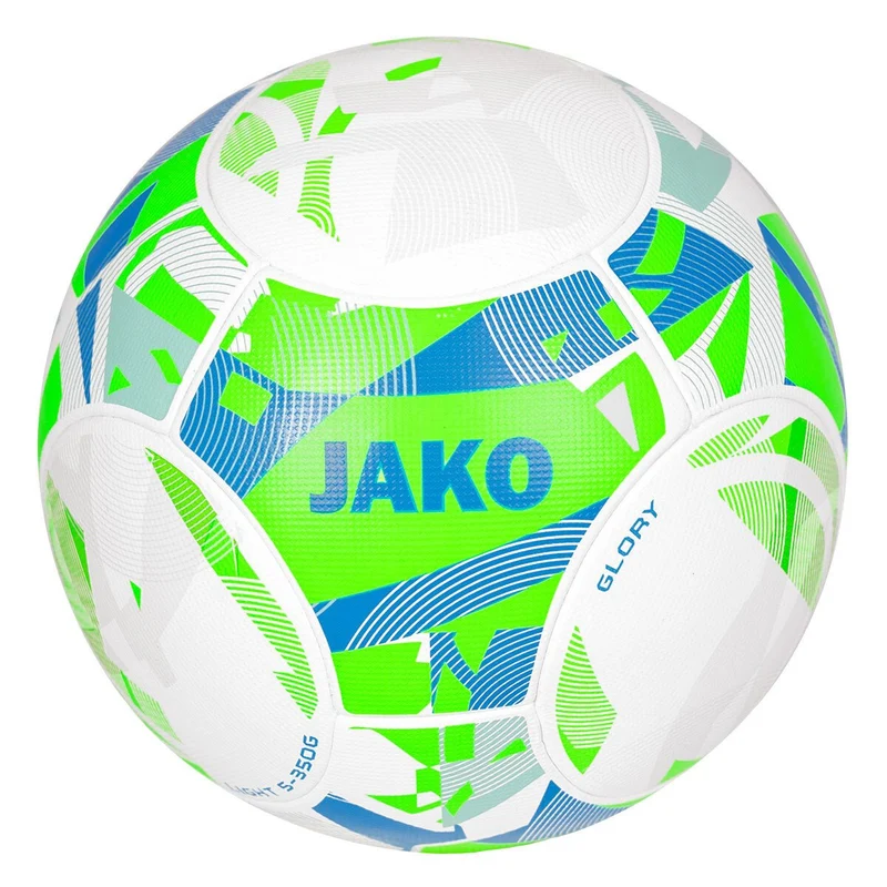 JAKO Lightball Glory 14 Panel, TB - weiß/neongrün/JAKO blau, 350g