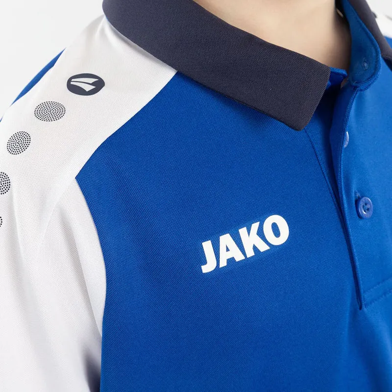 JAKO Polo Dynamic - royal/weiß/marine