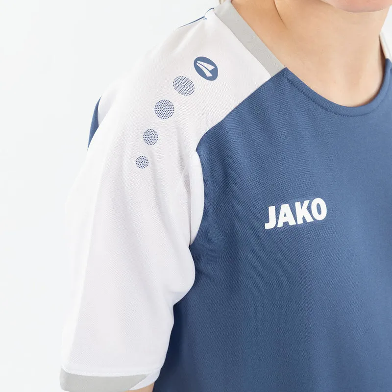 JAKO Trikot Dynamic KA - nachtblau/weiß/hellgrau
