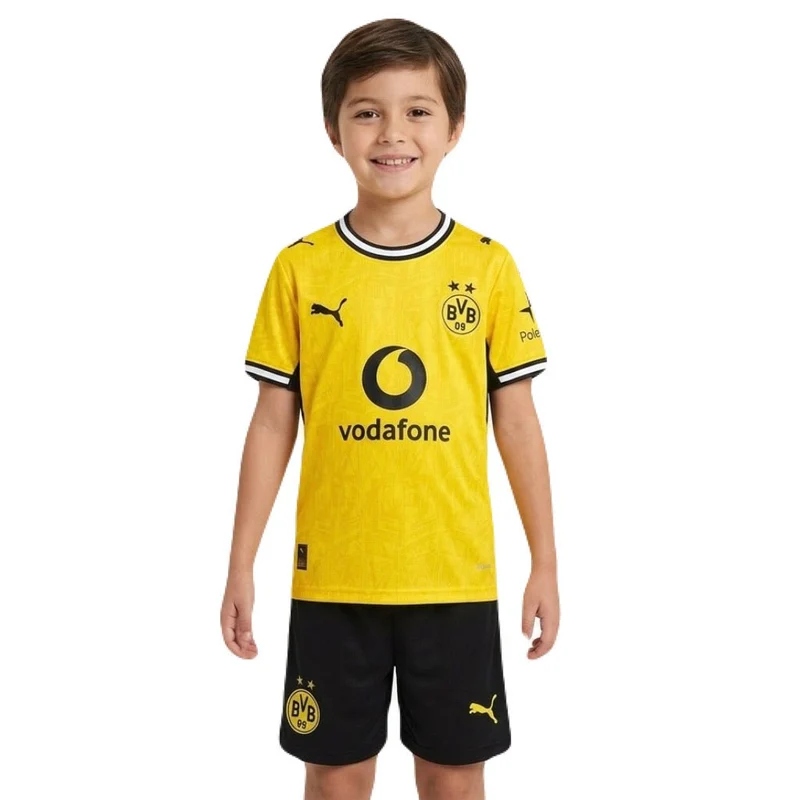 Borussia Dortmund Kinder-Set Heimtrikot 26/27 Trikot und Shorts