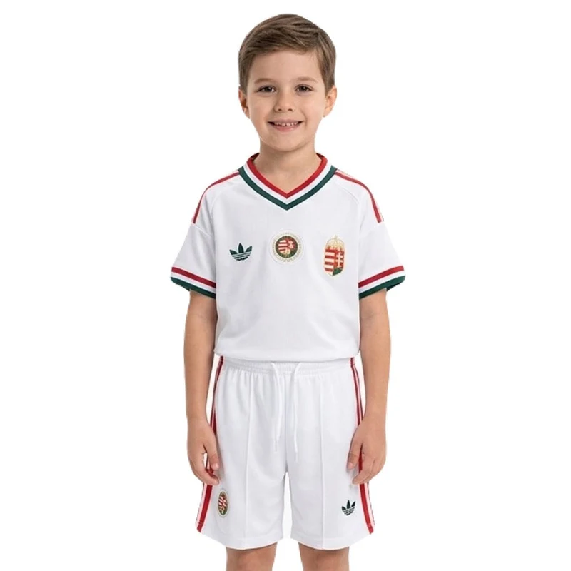 Ungarn Kinder-Set Auswärtstrikot 26/27 Trikot und Shorts