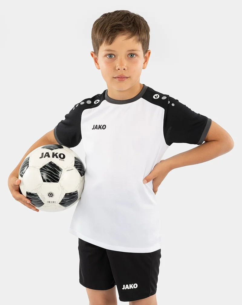 JAKO Trikot Dynamic KA - weiß/schwarz/anthrazit