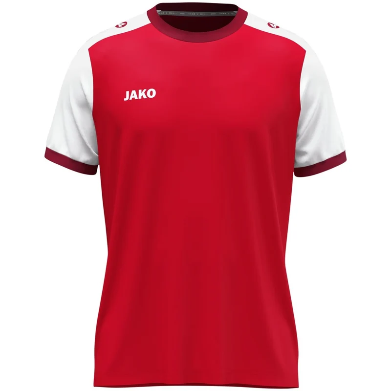 JAKO Trikot Dynamic KA - rot/weiß/dunkelrot