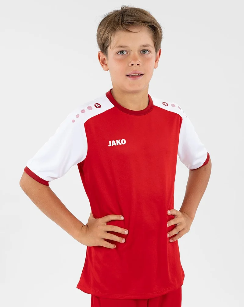 JAKO Trikot Dynamic KA - rot/weiß/dunkelrot