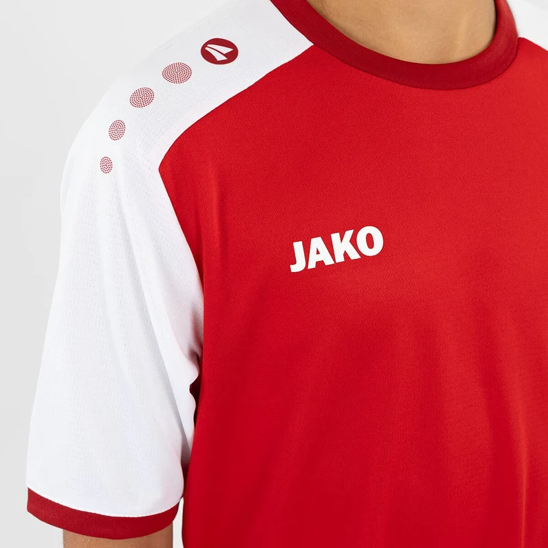 JAKO Trikot Dynamic KA - rot/weiß/dunkelrot