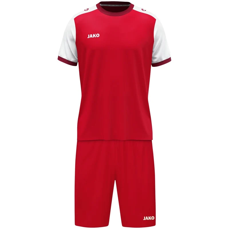 JAKO Trikot Dynamic KA - rot/weiß/dunkelrot