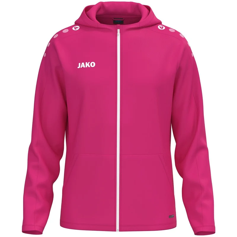 JAKO Kapuzenjacke One - deep pink