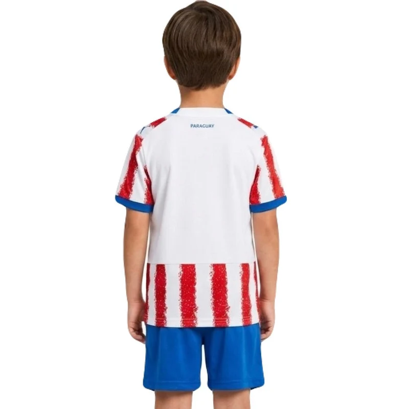Paraguay Kinder-Set Heimtrikot 26/27 Trikot und Shorts