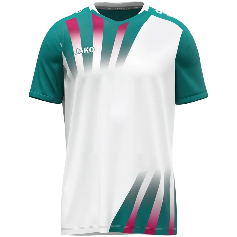 JAKO Trikot Vintage KA - weiß/türkis
