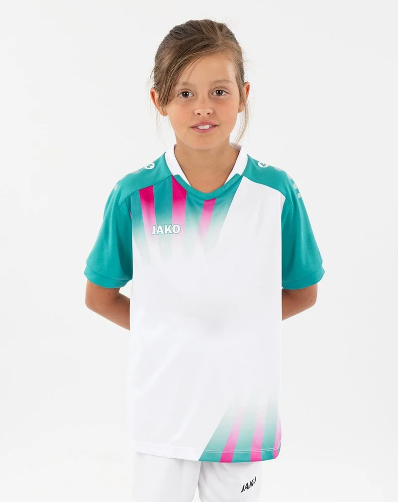 JAKO Trikot Vintage KA - weiß/türkis