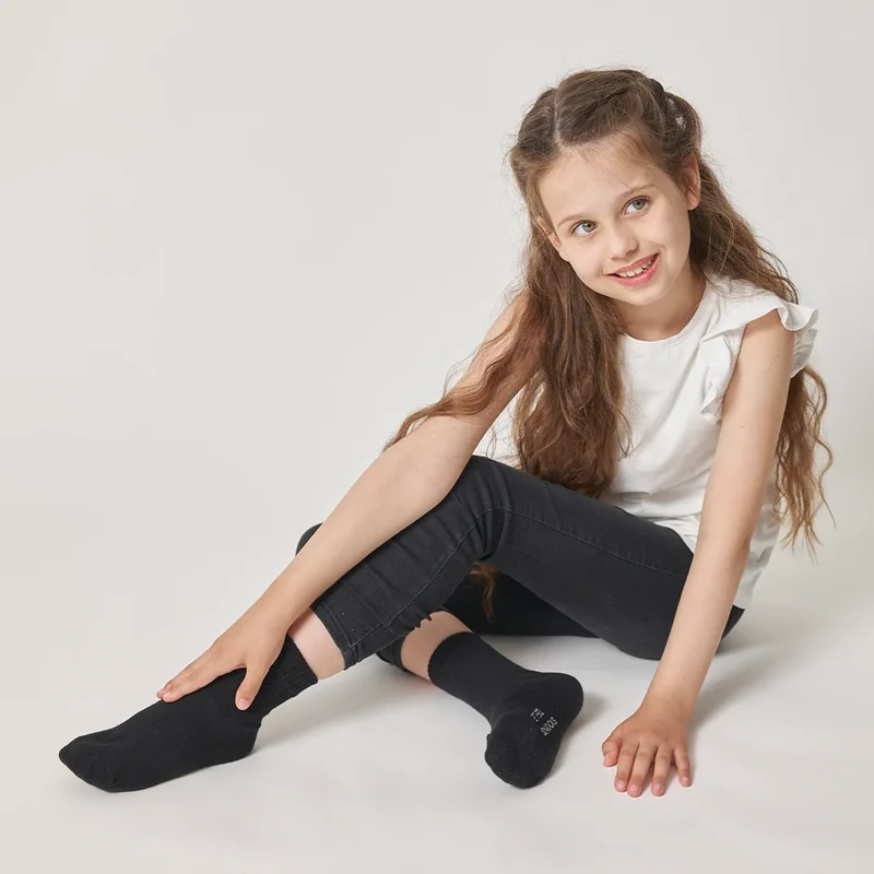 Kinder Tennissocken | Schwarz