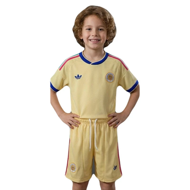Kinder-Set Curaçao Auswärtstrikot 26/27 Trikot und Shorts