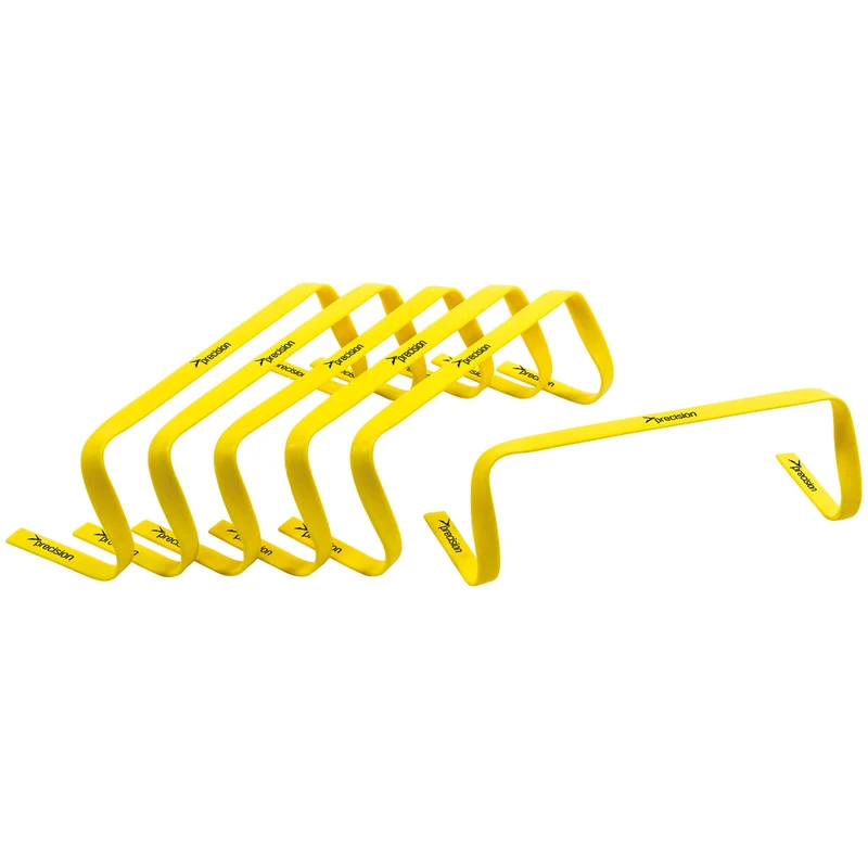 Precision Flat Hurdles Set - 6" (Set of 6)