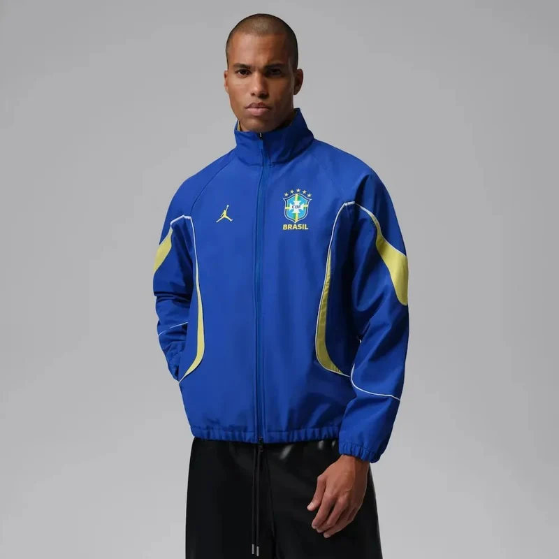 Brasilien Jacke x Jordan 26/27 Herren Blau