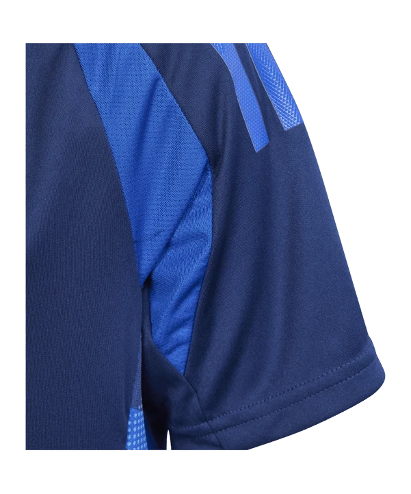 Adidas Tiro 24 Competition Spielertrikot Kinder blau dunkelblau