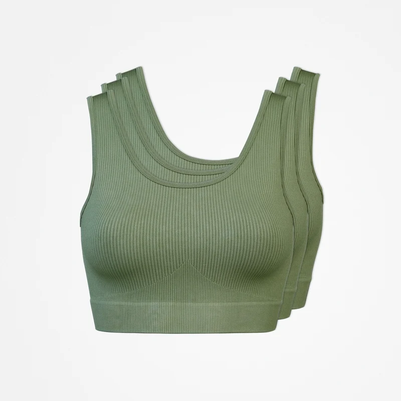 Sport-BH Seamless | Hellgrün