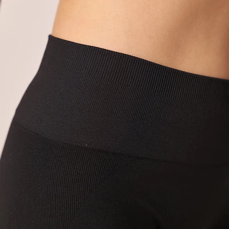 Radlerhose Seamless Damen | Hellgrün