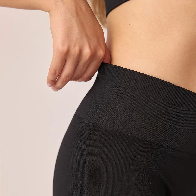 Radlerhose Seamless Damen | Hellgrün