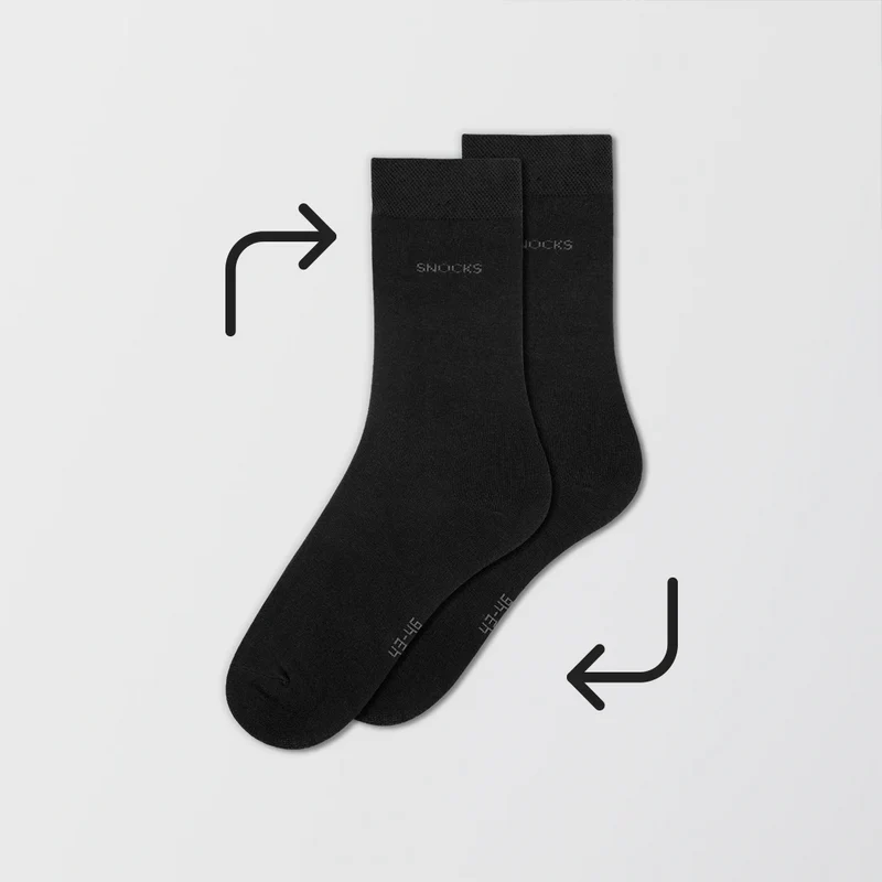 Business Socken | Dunkelgrau