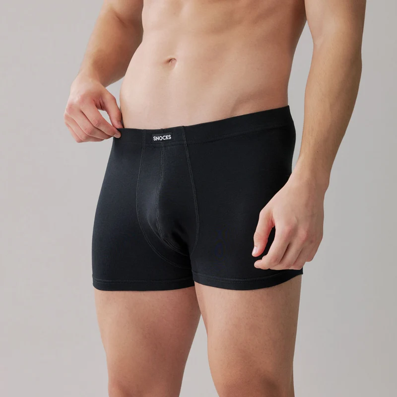 Retro Boxershorts | Schwarz