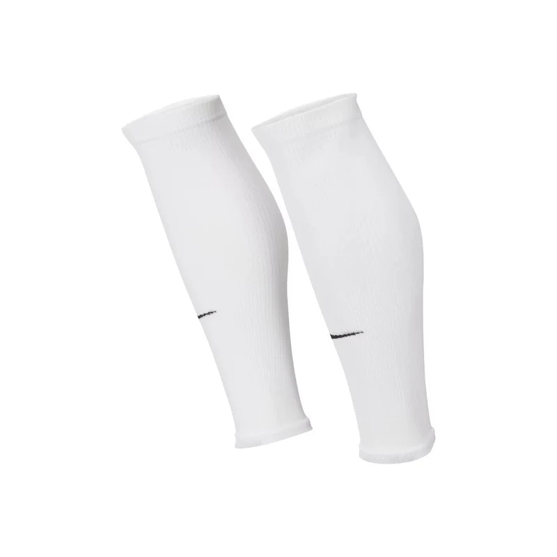 Nike Strike Fußball Beinlinge weiß schwarz