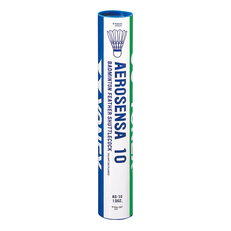 Aerosensa 10 Badminton Shuttles (Speed 3)