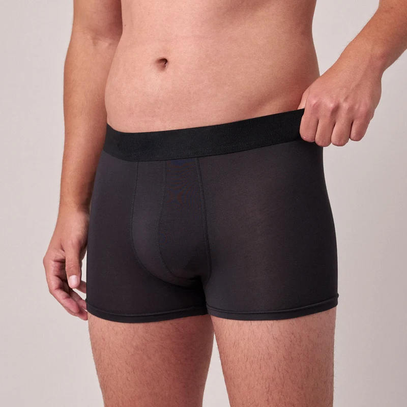 Premium Boxershorts ohne Logo | Schwarz