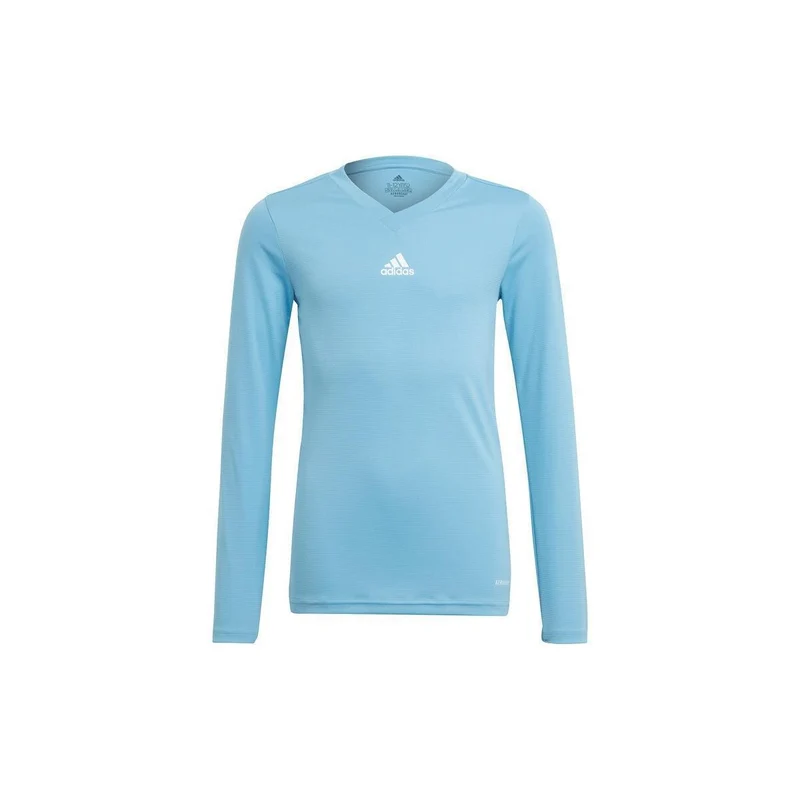 Adidas Team Base Shirt Longsleeve Kinder - hellblau