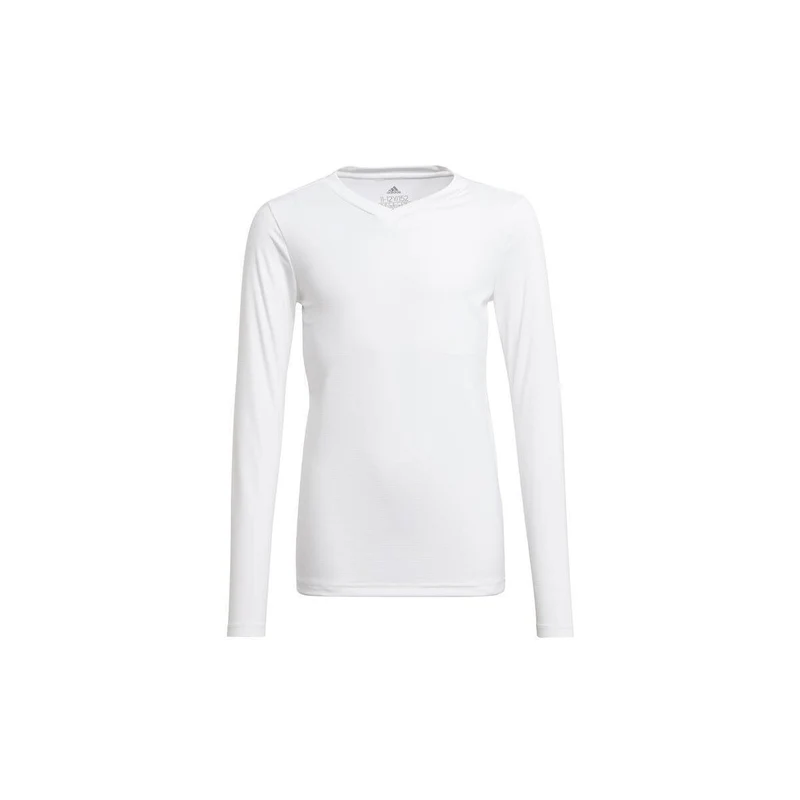 Adidas Team Base Shirt Longsleeve Kinder - weiß