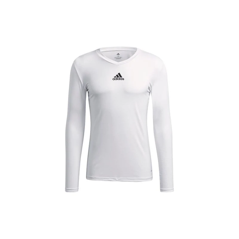 Adidas Team Base Shirt Longsleeve Herren - weiß XL