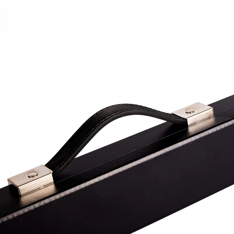 Black Attache 2 Piece Cue Case