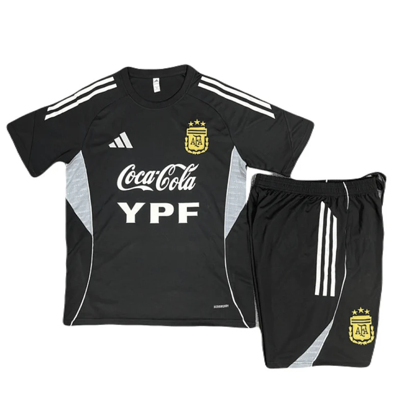 Kinder-Set Argentinien Training 25/26 Trikot Und Shorts