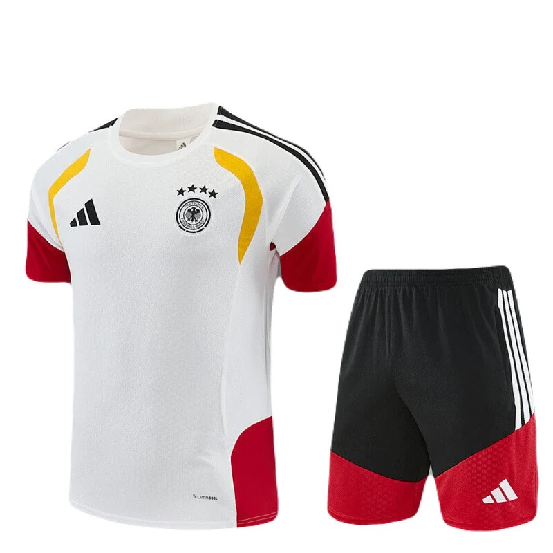 Kinder-Set Deutschland Training 26/27 Trikot Weiß Und Shorts