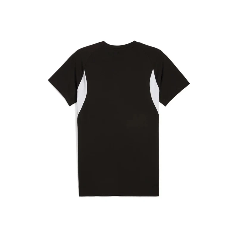 Puma teamEVOSTRIPE Tee - schwarz