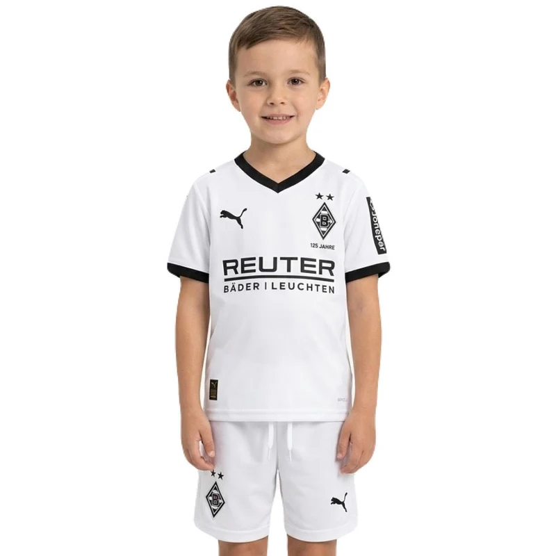 Kinder-Set Borussia Mönchengladbach Heimtrikot 25/26 Trikot und Shorts