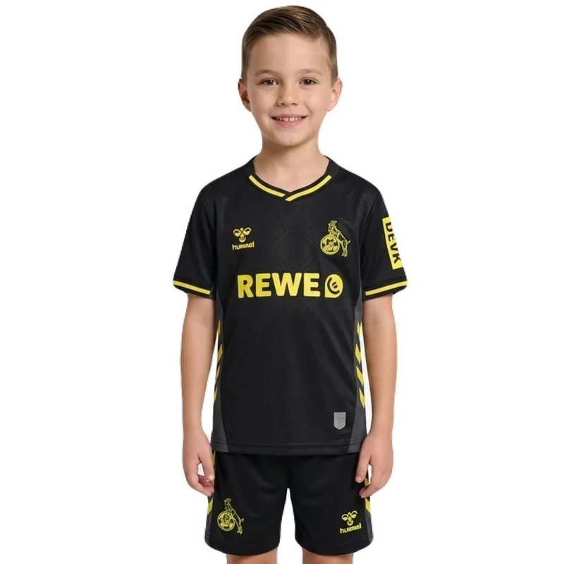 Kinder-Set FC Köln Drittetrikot 25/26 Trikot und Shorts