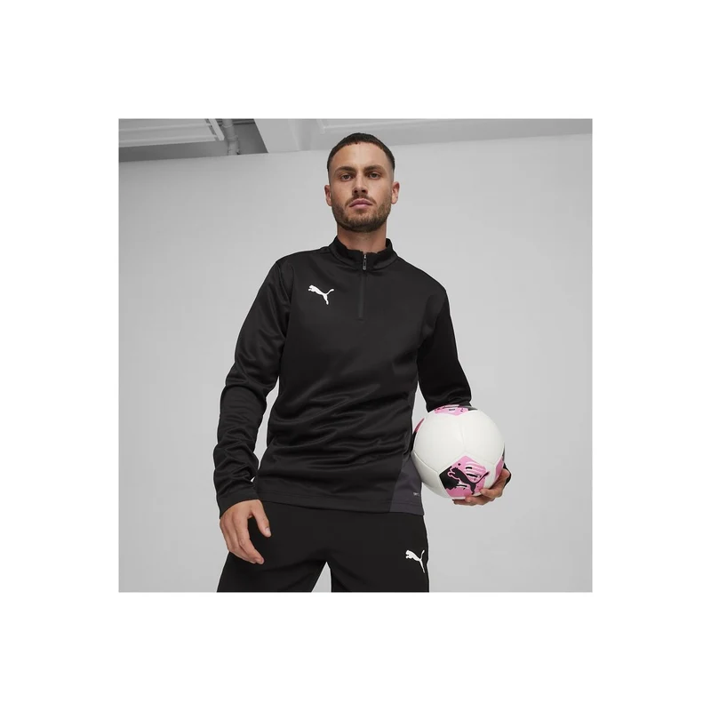 Puma teamGOAL Training 14 Zip Top - Schwarz/Weiß