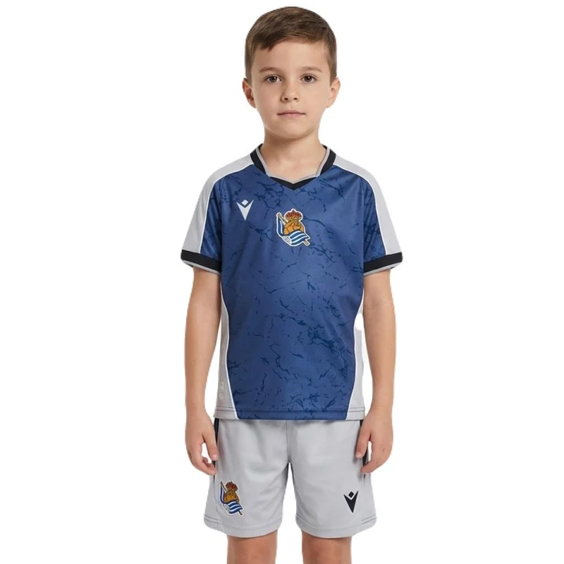 Kinder-Set Real Sociedad Auswärtstrikot 25/26