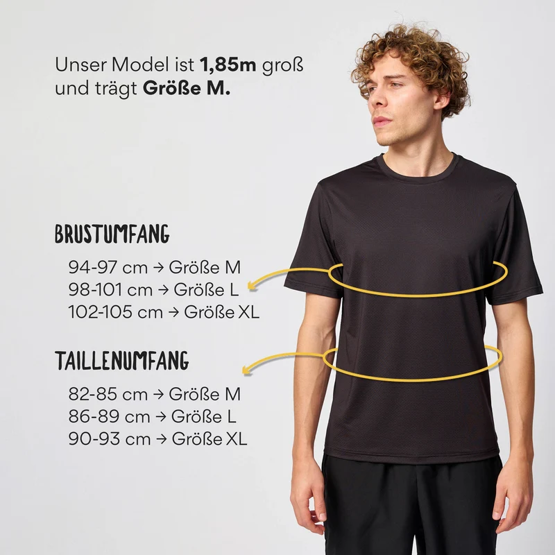 Trainingsshirt Herren | Blau