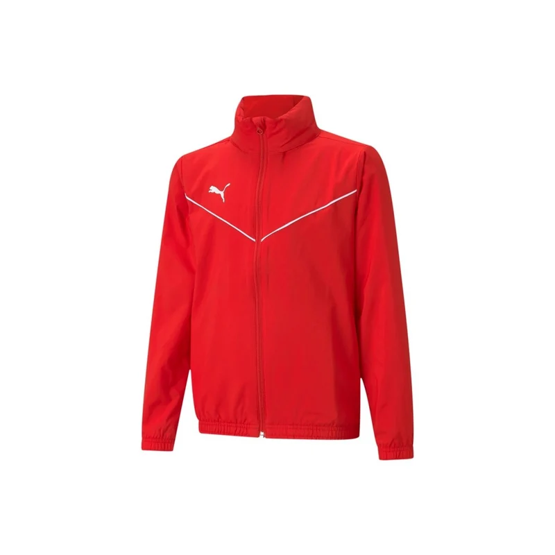 Puma teamRISE Allwetterjacke Kinder - rot