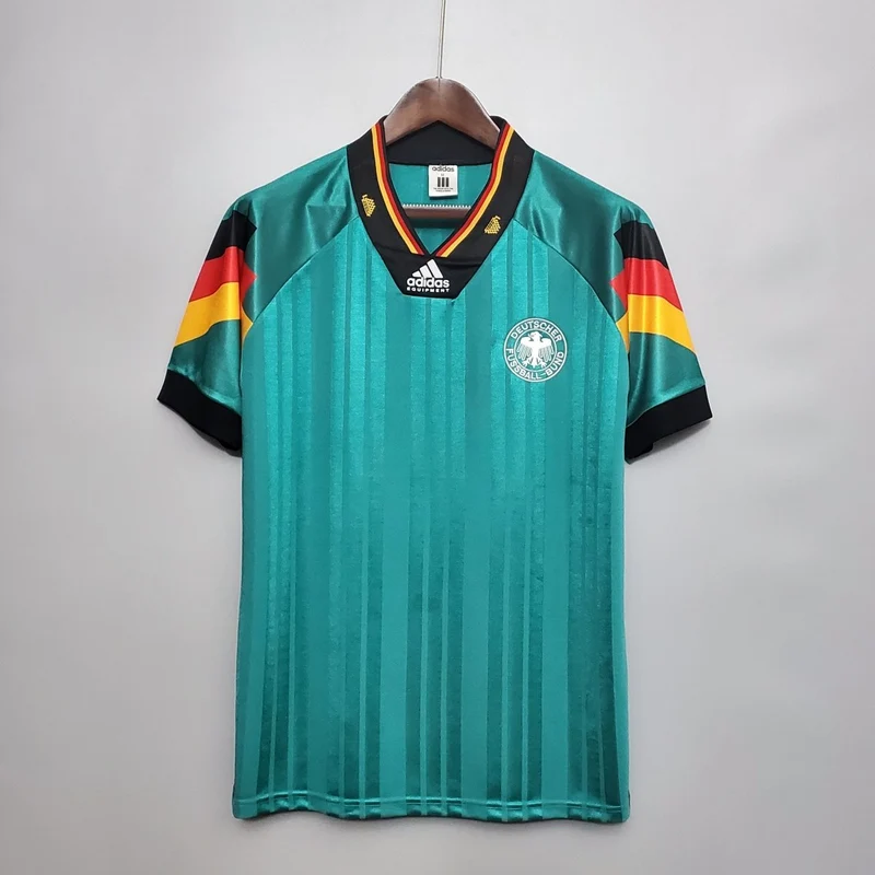 Deutschland Auswärtstrikot 1992 Herren Fan-version (Retro)