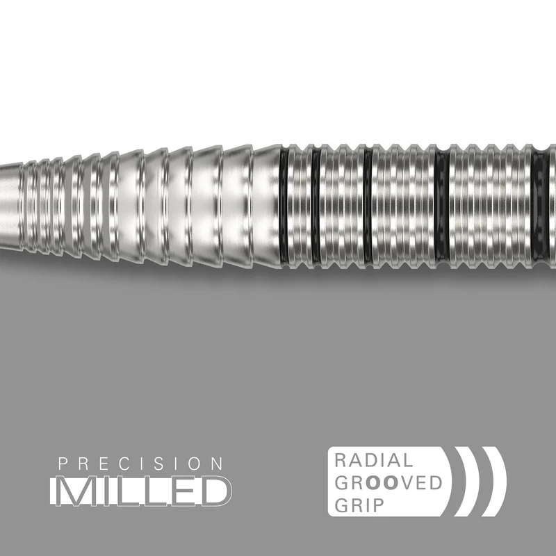 EXO 02 90% Tungsten - Swiss Point Steel Tip Darts